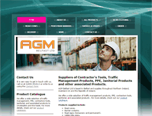 Tablet Screenshot of agmbelfast.com